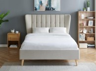 Limelight Tasya 4ft6 Double Natural Fabric Bed Frame Thumbnail