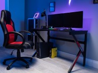 Flair Furnishings Power C Gaming Desk Thumbnail