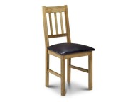 Julian Bowen Coxmoor Chair in American White Oak Thumbnail