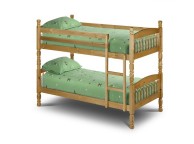 Julian Bowen Lincoln 3ft Single Pine Bunk Bed Thumbnail