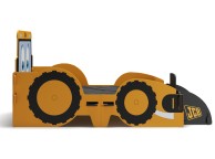 Kidsaw JCB Digger Junior Size Bed Frame Thumbnail