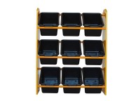 Kidsaw JCB 9 Bin Storage Unit Thumbnail