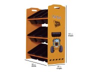 Kidsaw JCB 9 Bin Storage Unit Thumbnail