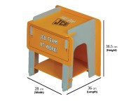 Kidsaw JCB Bedside Cabinet Thumbnail