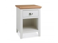 Bentley Designs Hampstead 2 Tone 1 Drawer Nightstand Thumbnail