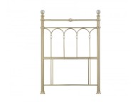 Bentley Designs Krystal 3ft Single Champagne Brass Finish Metal Headboard Thumbnail