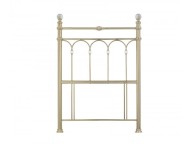 Bentley Designs Krystal 3ft Single Champagne Brass Finish Metal Headboard Thumbnail