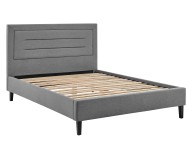 Limelight Picasso 4ft Small Double Grey Fabric Bed Frame Thumbnail