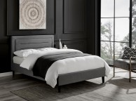 Limelight Picasso 5ft Kingsize Grey Fabric Bed Frame Thumbnail