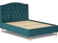 Serene Salisbury 4ft Small Double Fabric Bed Frame (Choice Of Colours) Thumbnail