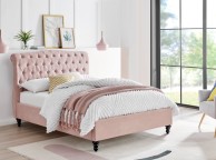 Limelight Rosa 5ft Kingsize Pink Fabric Bed Frame Thumbnail