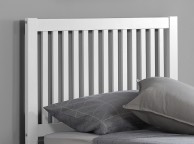 Birlea Buxton 3ft Single Wooden Guest Bed In White Thumbnail