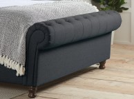 Birlea Castello 6ft Super Kingsize Charcoal Fabric Ottoman Bed Frame Thumbnail