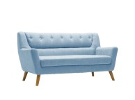 Birlea Lambeth 3 Seater Sofa In Duck Egg Blue Fabric Thumbnail