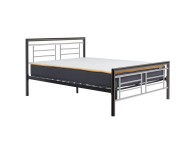 Birlea Montana Chrome and Nickel 5ft Kingsize Metal Bed Frame Thumbnail