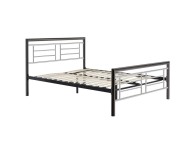 Birlea Montana Chrome and Nickel 5ft Kingsize Metal Bed Frame Thumbnail