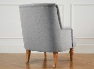 Birlea Padstow Chair In Grey Fabric Thumbnail