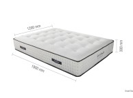 Birlea Sleepsoul Harmony 1000 Pocket And Memory Foam 4ft Small Double Mattress Thumbnail