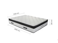 Birlea Sleepsoul Serenity 1000 Pocket And Memory Foam 5ft Kingsize Mattress Thumbnail