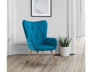 Birlea Willow Armchair In Sapphire Fabric Thumbnail