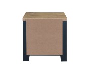 Birlea Highgate Navy Blue And Oak Finish Lamp Table Thumbnail