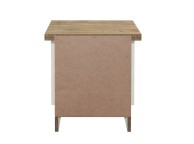 Birlea Highgate Cream And Oak Finish 2 Drawer Bedside Thumbnail