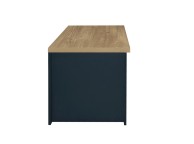 Birlea Highgate Navy Blue And Oak Finish 2 Drawer Coffee Table Thumbnail