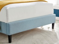 Limelight Picasso 4ft6 Double Duck Egg Blue Fabric Bed Frame Thumbnail