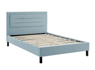 Limelight Picasso 4ft6 Double Duck Egg Blue Fabric Bed Frame Thumbnail