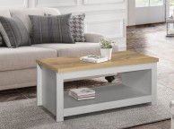 Birlea Highgate Grey And Oak Finish Coffee Table Thumbnail