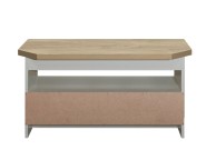 Birlea Highgate Grey And Oak Finish Corner TV Unit Thumbnail