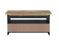 Birlea Highgate Navy Blue And Oak Finish Corner TV Unit Thumbnail