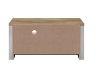 Birlea Highgate Grey And Oak Finish Small TV Unit Thumbnail