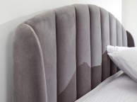 GFW Pettine 5ft Kingsize Grey Fabric Ottoman Bed Frame Thumbnail