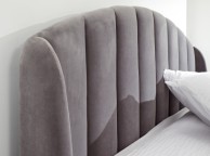 GFW Pettine 4ft6 Double Grey Fabric Ottoman Bed Frame Thumbnail