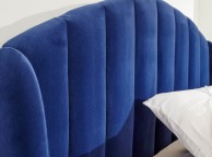 GFW Pettine 5ft Kingsize Royal Blue Fabric Ottoman Bed Frame Thumbnail