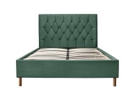 Birlea Loxley 4ft6 Double Green Fabric Bed Frame Thumbnail