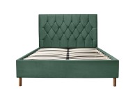 Birlea Loxley 4ft Small Double Green Fabric Bed Frame Thumbnail