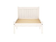 Birlea Rio 3ft Single White Washed Pine Wooden Bed Frame Thumbnail