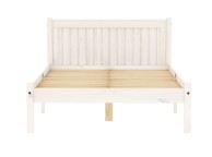 Birlea Rio 4ft6 Double White Washed Pine Wooden Bed Frame Thumbnail