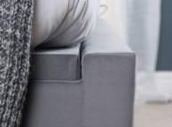 Birlea Cologne 4ft6 Double Grey Fabric Ottoman Bed Frame Thumbnail