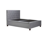 Birlea Cologne 5ft Kingsize Grey Fabric Ottoman Bed Frame Thumbnail