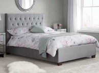 Birlea Cologne 5ft Kingsize Grey Fabric Bed Frame Thumbnail