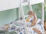 Birlea Safari 3ft Single White Wooden Bunk Bed Thumbnail