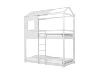 Birlea Adventure 3ft Single White Wooden Bunk Bed Thumbnail