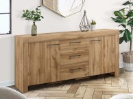 Birlea Compton Oak Finish Sideboard Thumbnail