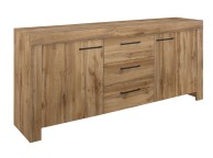 Birlea Compton Oak Finish Sideboard Thumbnail