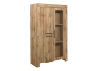 Birlea Compton Oak Finish Display Cabinet Thumbnail