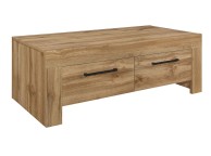 Birlea Compton Oak Finish 4 Drawer Coffee Table Thumbnail