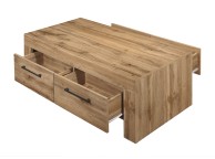 Birlea Compton Oak Finish 4 Drawer Coffee Table Thumbnail